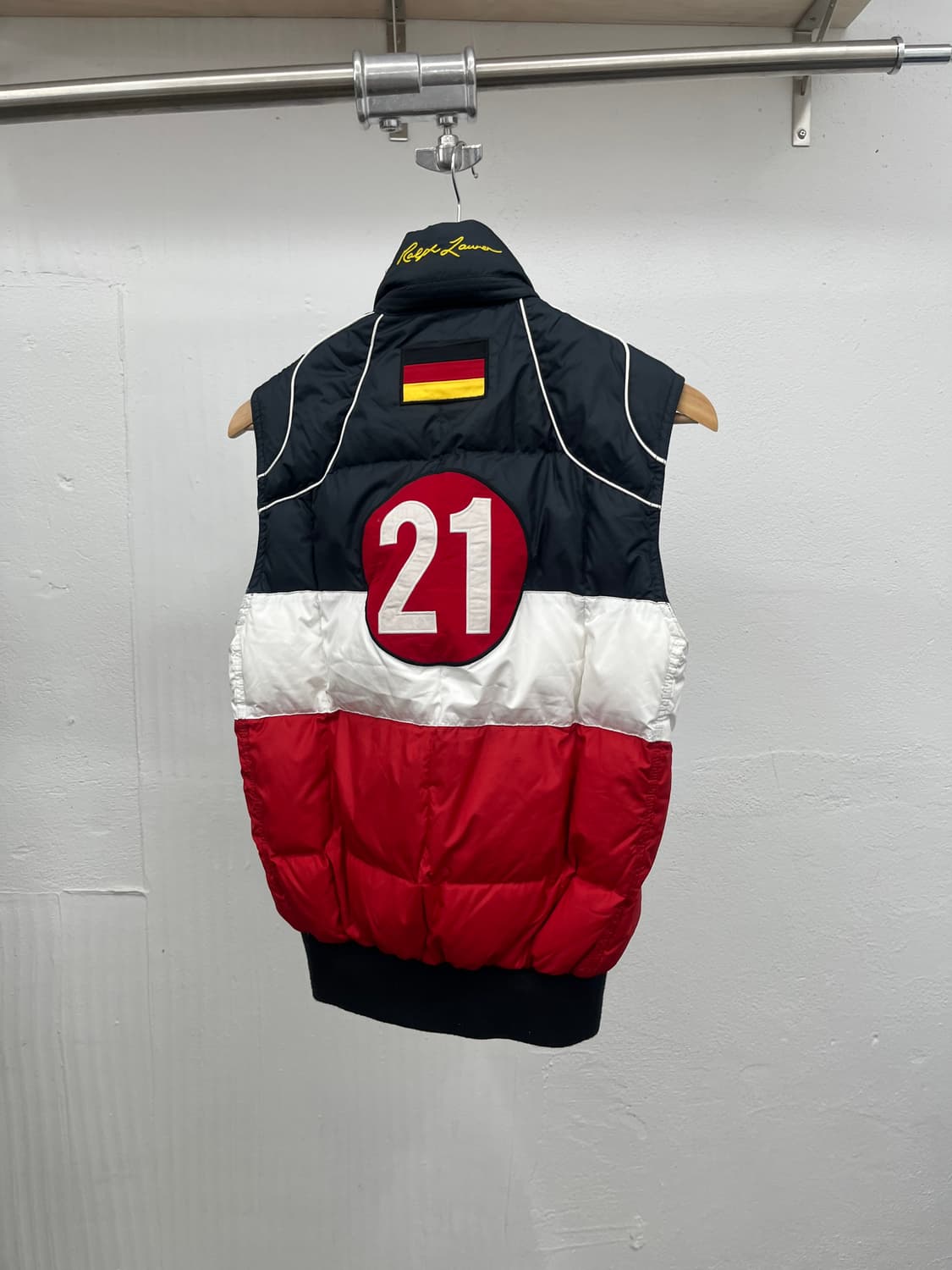 S) POLO RACING 2WAY BIG PONY DOWN VEST 상품이미지5