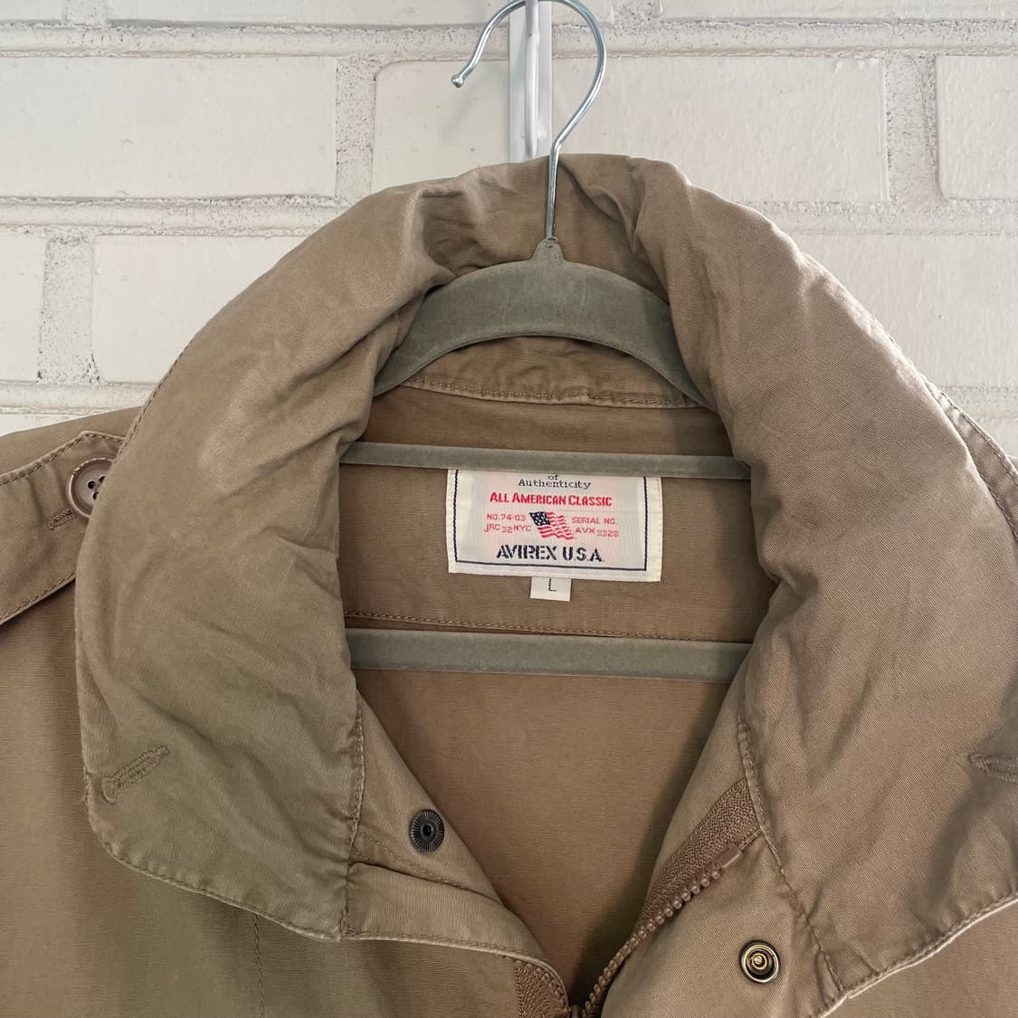 아비렉스 코튼 야상 자켓 상품이미지4