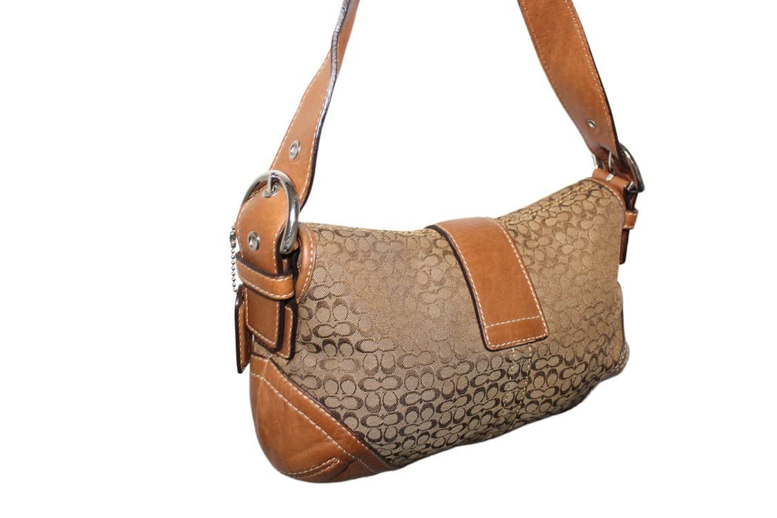 2000s Y2K COACH 코치 미니 호보백 상품이미지5