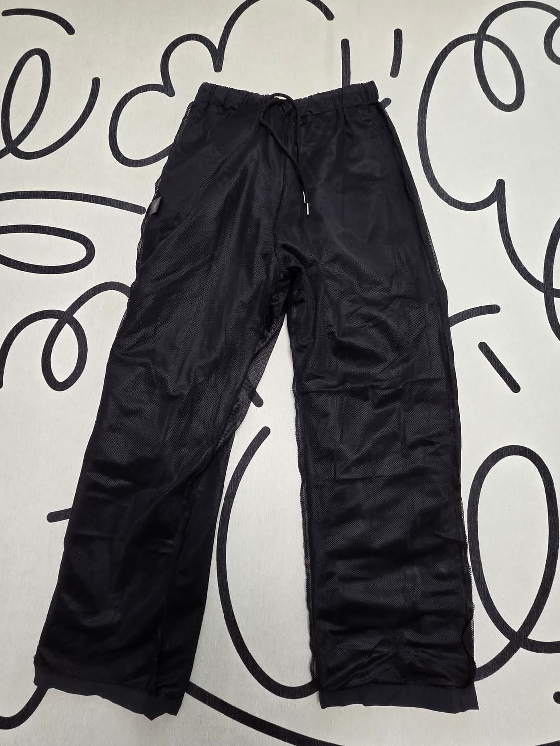 산산기어 22s/s 웨이브 팬츠 블랙 2size 상품이미지4