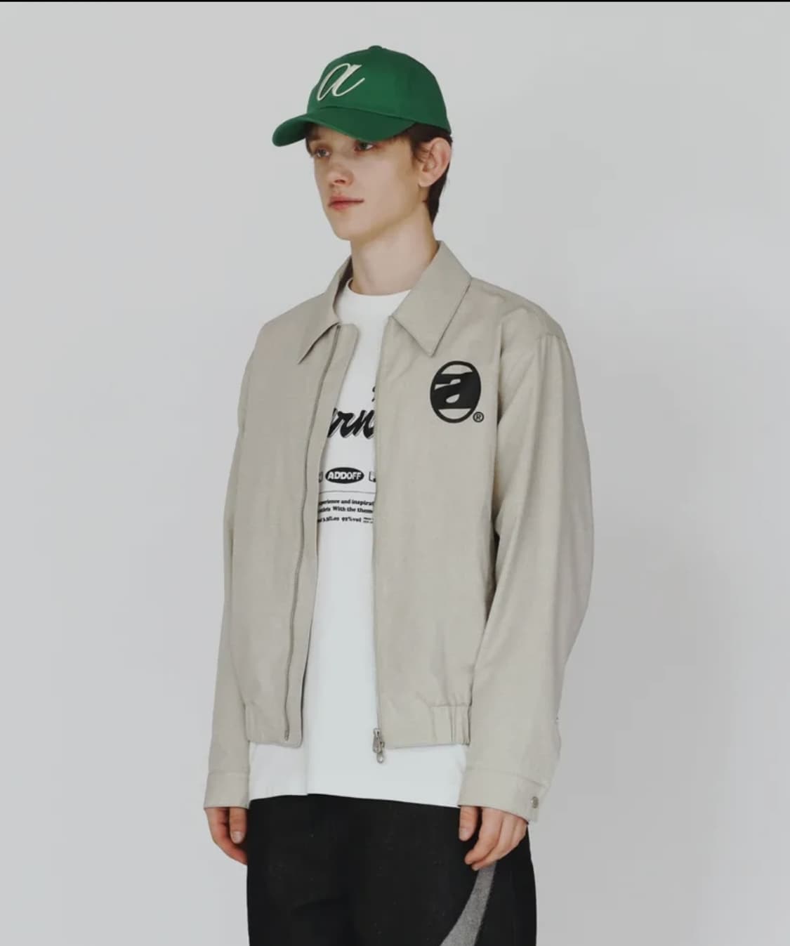 애드오프 자켓 POETRY RIPSTOP JACKET 베이지 상품이미지3
