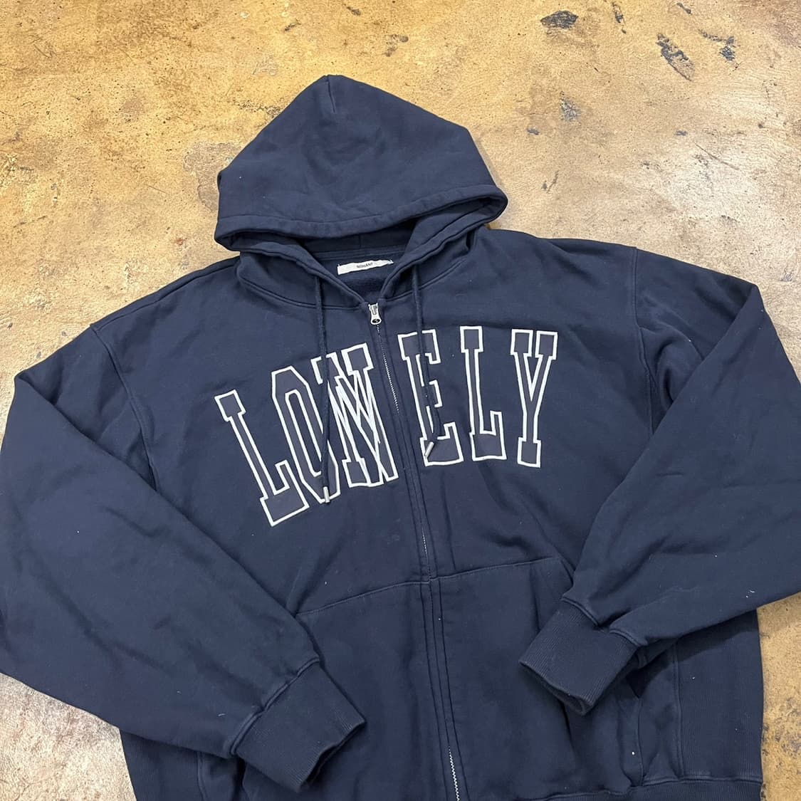 [정품/L] 노앙 네이비 후드집업 b15 상품이미지1