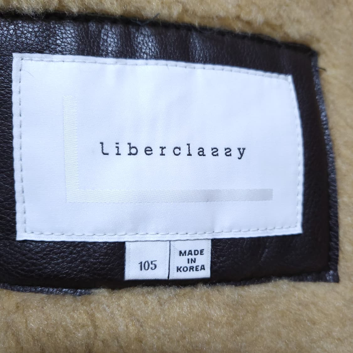 리버클래시 새제품 남성 무스탕 105  상품이미지4