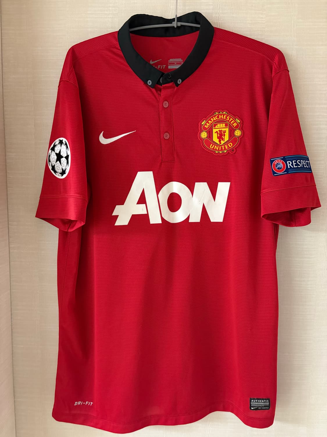 13-14 맨체스터유나이티드 홈 비디치 유니폼 정품 상품이미지5