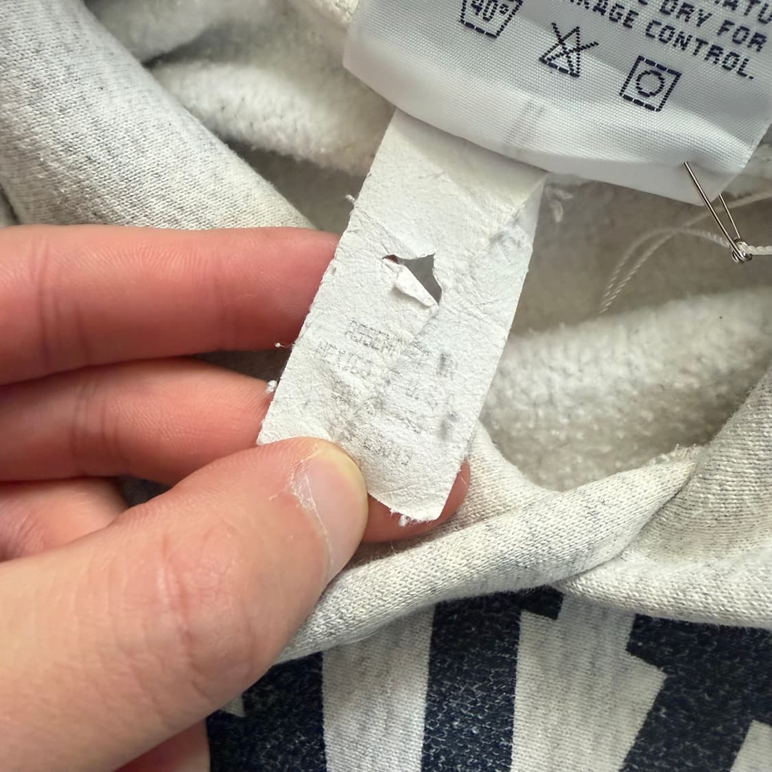 US NAVY USA OG 빈티지 리버스위브 후드티 2XL 상품이미지9