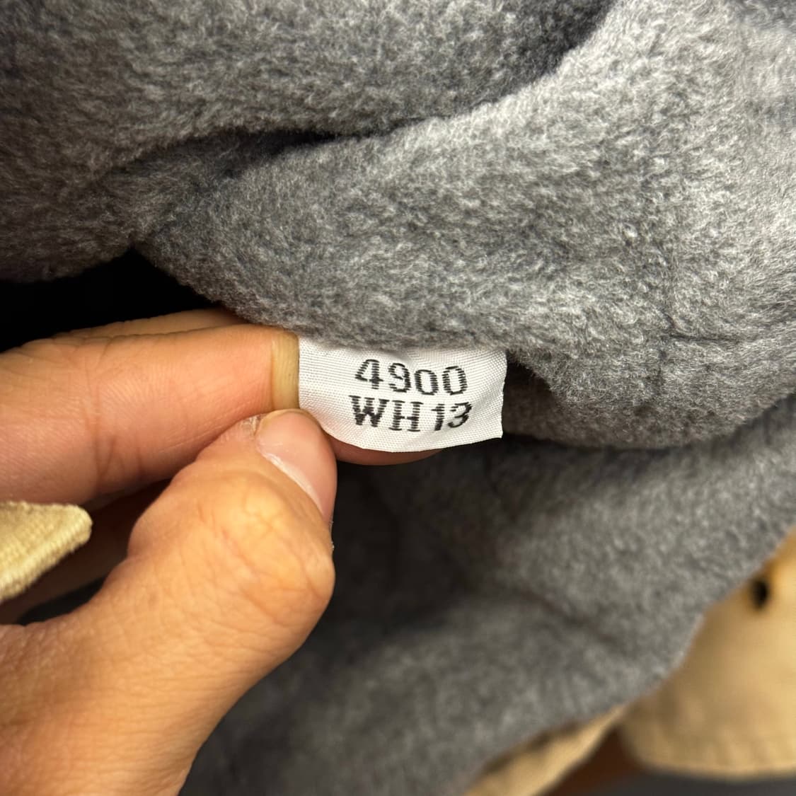 90s 빈티지 Moose 프린팅 블랭킷 라이닝 워크 디트로이트 자켓 상품이미지9