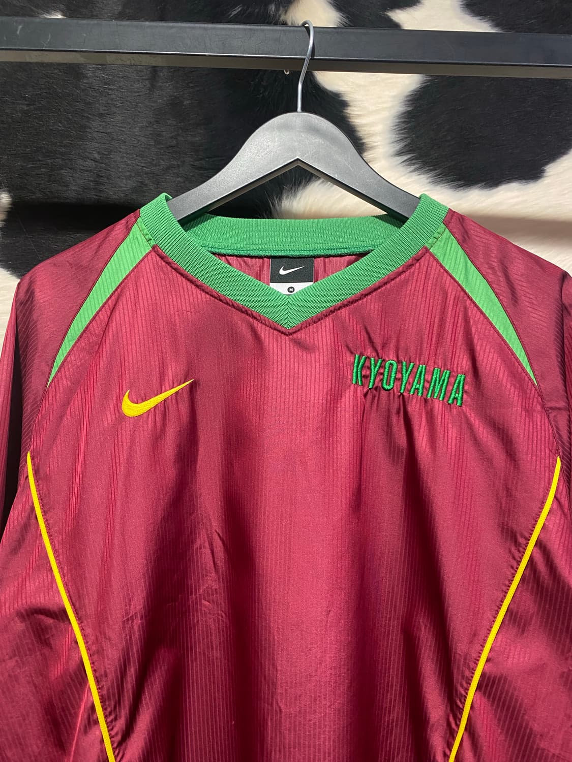 Nike 그린 배색 디테일 웜업 맨투맨 상품이미지2