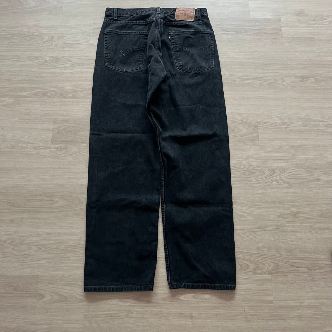 [34X34] 빈티지 리바이스 569 블랙 상품이미지4