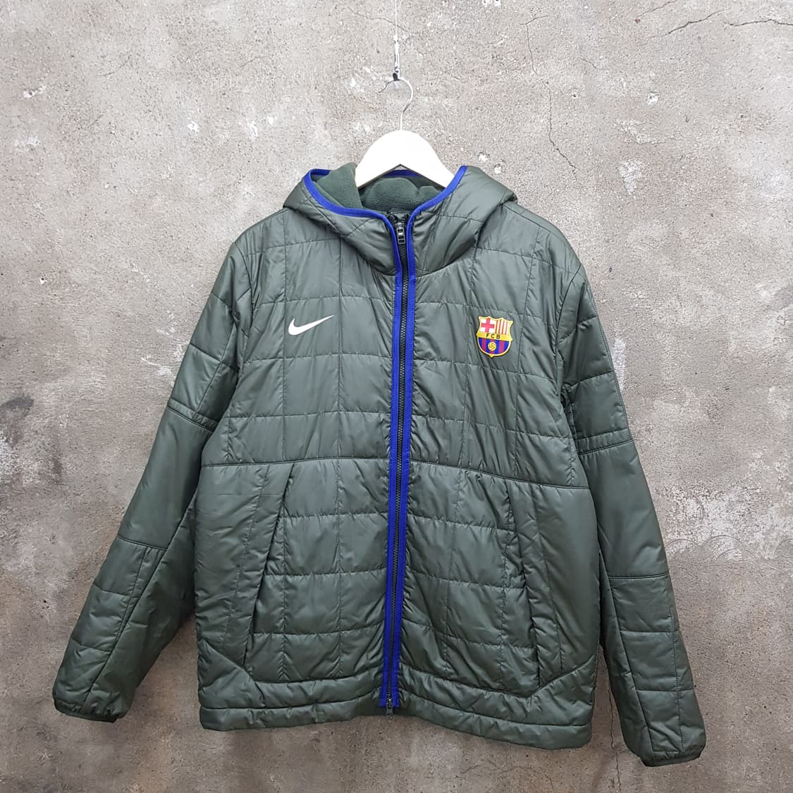 나이키 어센틱 바르셀로나 FC 트랙 자켓 M 사이즈 상품이미지1