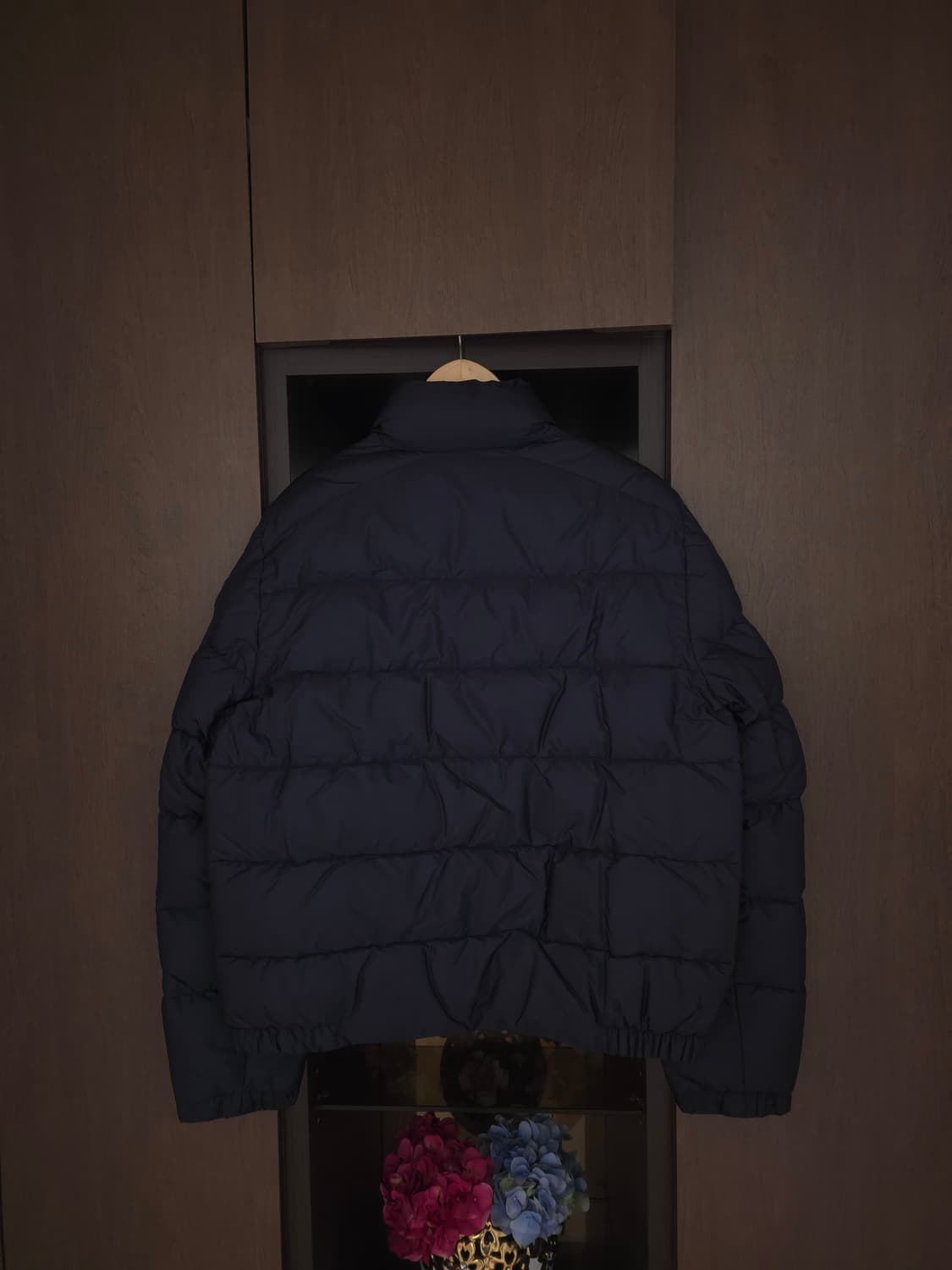 [52] 프라다 리나일론 숏패딩 다크 네이비(SGB112) 상품이미지2