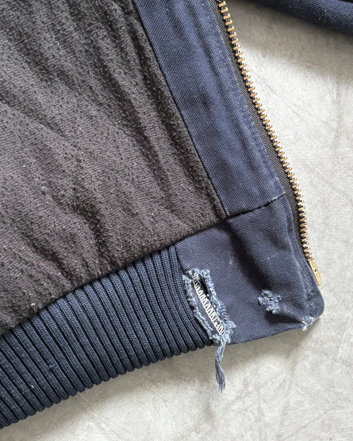 Carhartt 칼하트 네이비 덕 액티브 워크 자켓 상품이미지6