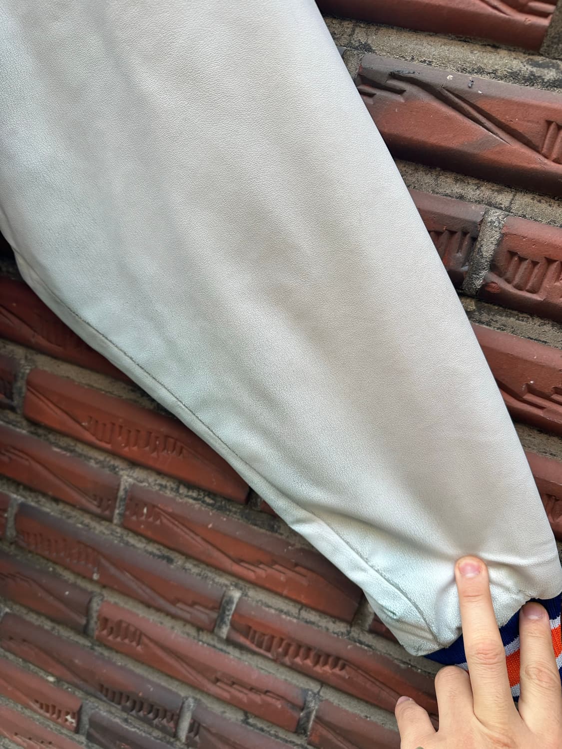 빈티지 00s 마제스틱 뉴욕 메츠 바시티 자켓 상품이미지8