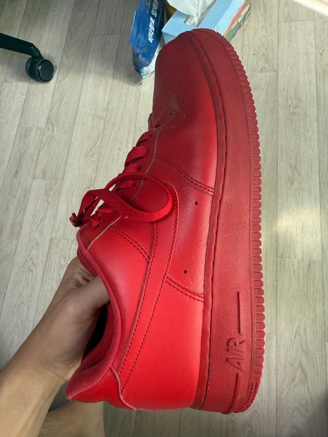 에어포스 레드 상품이미지2