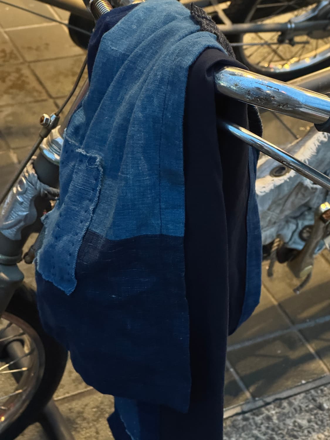 데님 사시코 스카프 상품이미지3