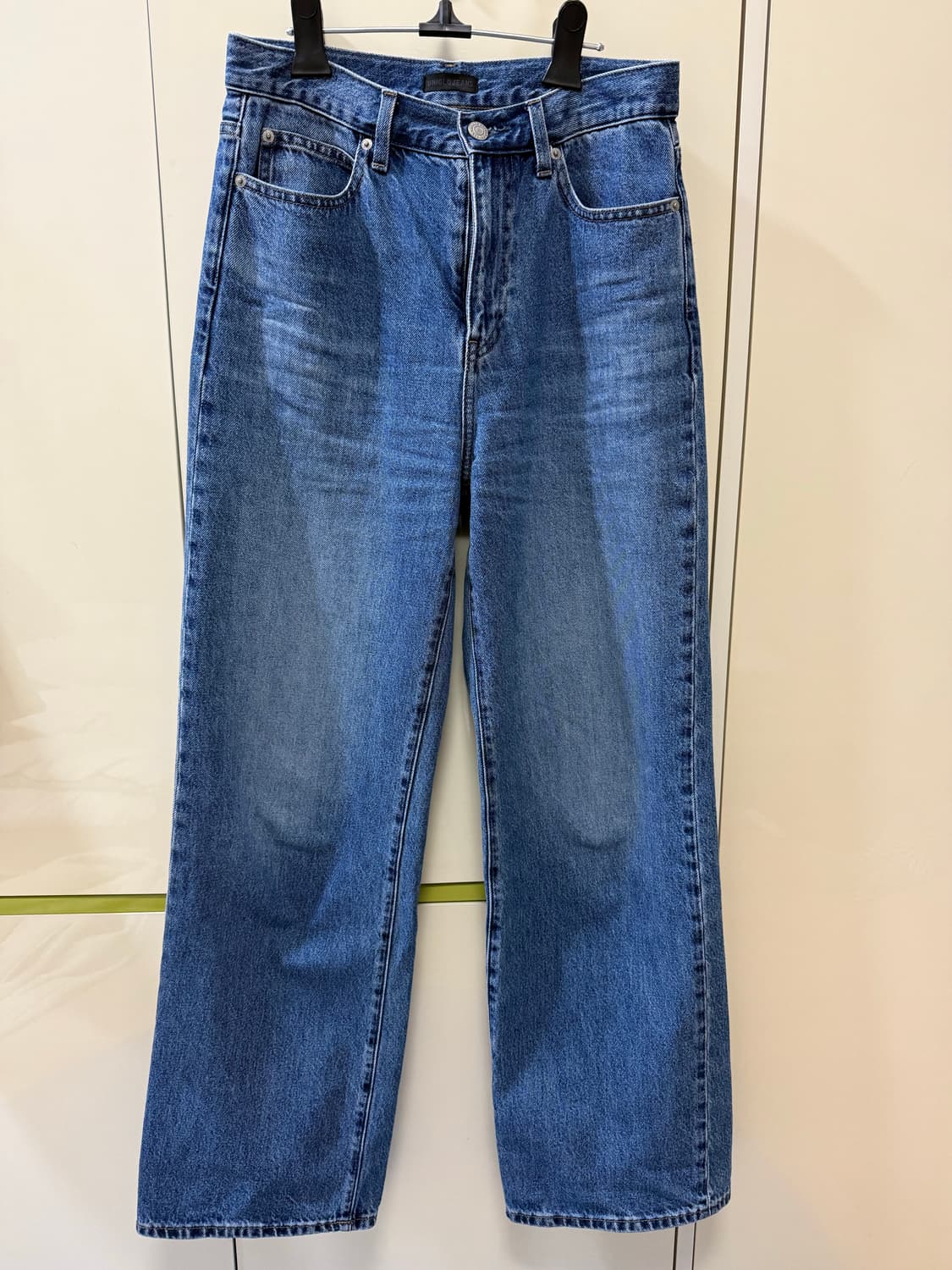 유니클로 와이드 스트레이트진 청바지 BLUE 24 상품이미지6