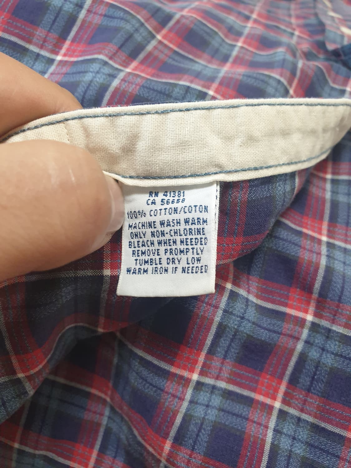 [남성] 폴로 랄프로렌 정품 체크 셔츠 M/M 상품이미지5