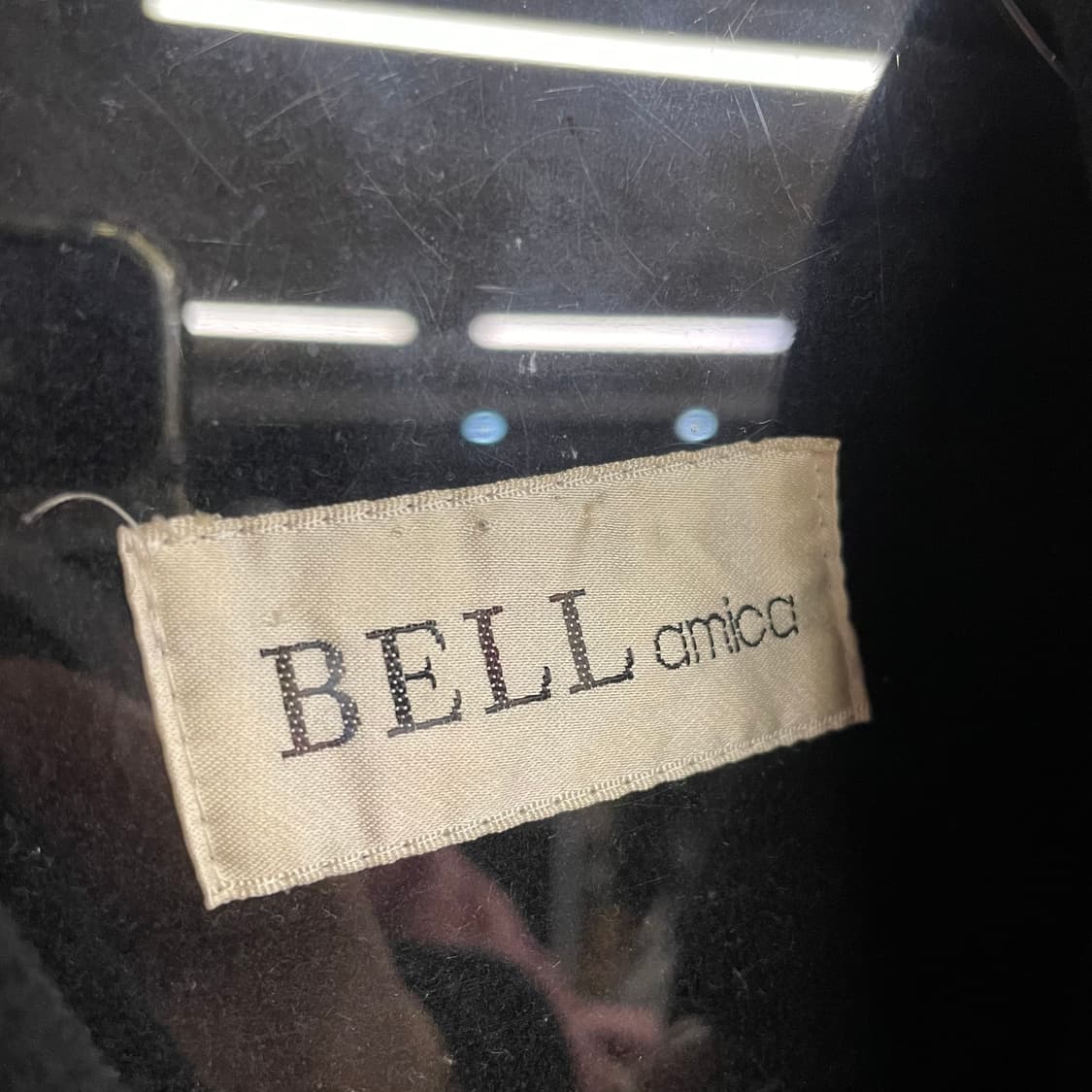 벨 후드 롱 코트 상품이미지9