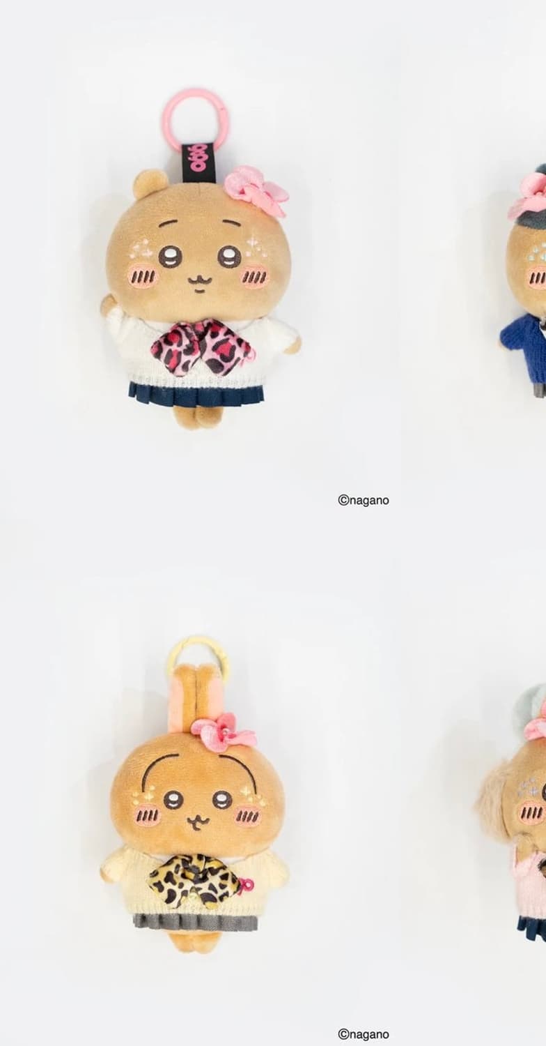 먼작귀 치이카와 하치와레 우사기 핑크베어 틴트 지역한정 9090갸루인형 상품이미지10