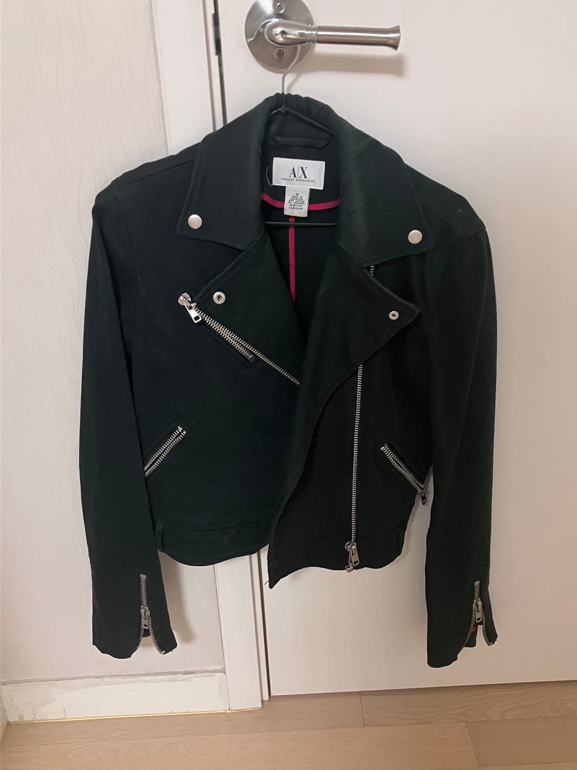 아르마니 코튼 라이더자켓 상품이미지1