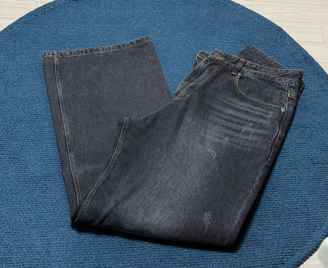 벨리에 트루와이드 데님 블랙 m 상품이미지2