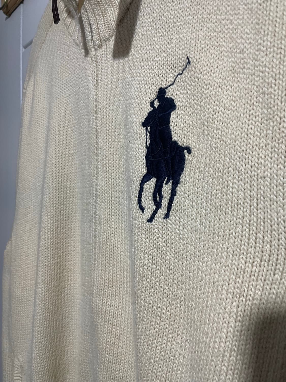 폴로랄프로렌 빅포니 니트 집업 상품이미지3