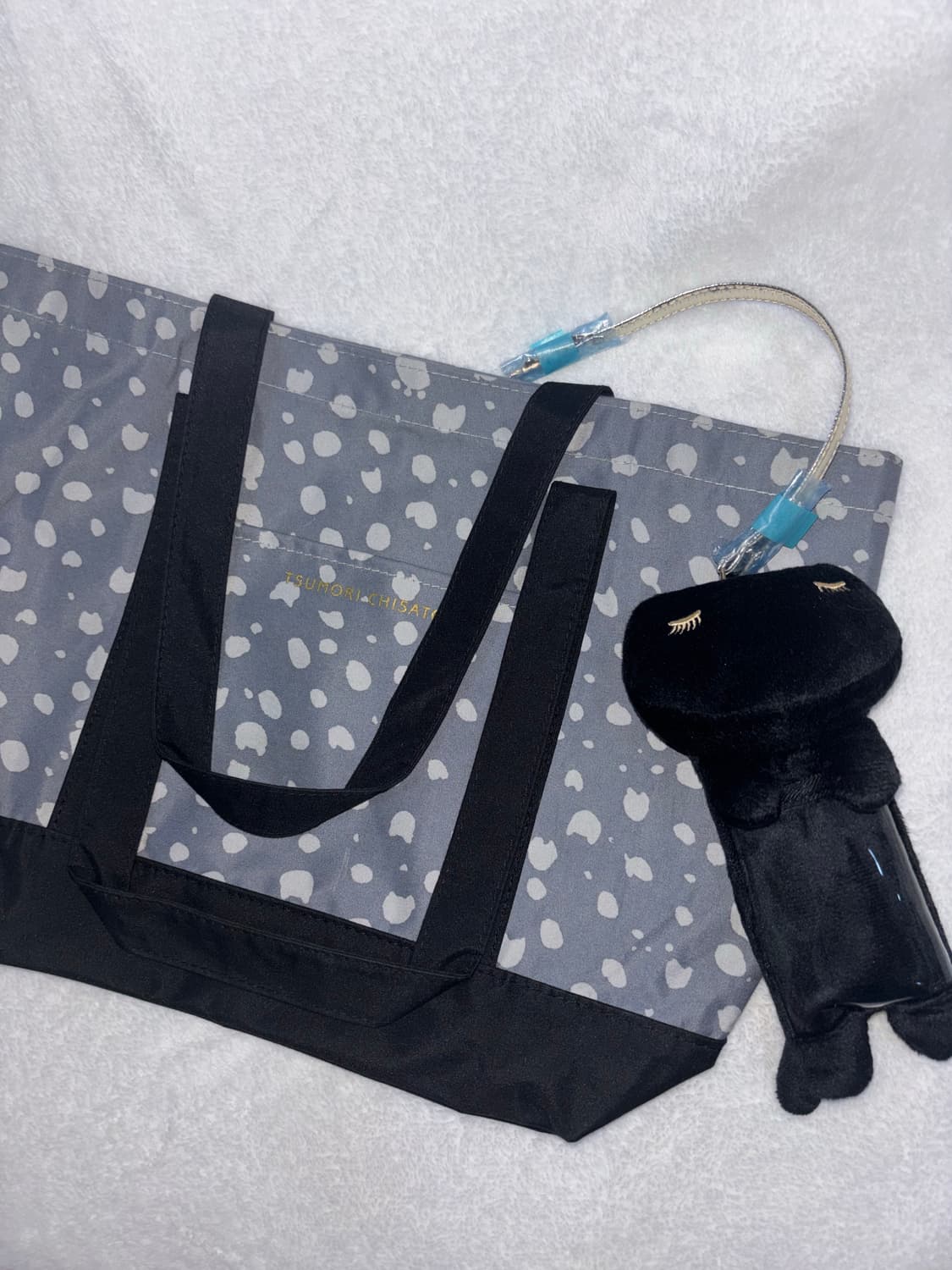 tsumori chisato 츠모리 치사토 토트백+ 고양이 패스케이스 상품이미지2