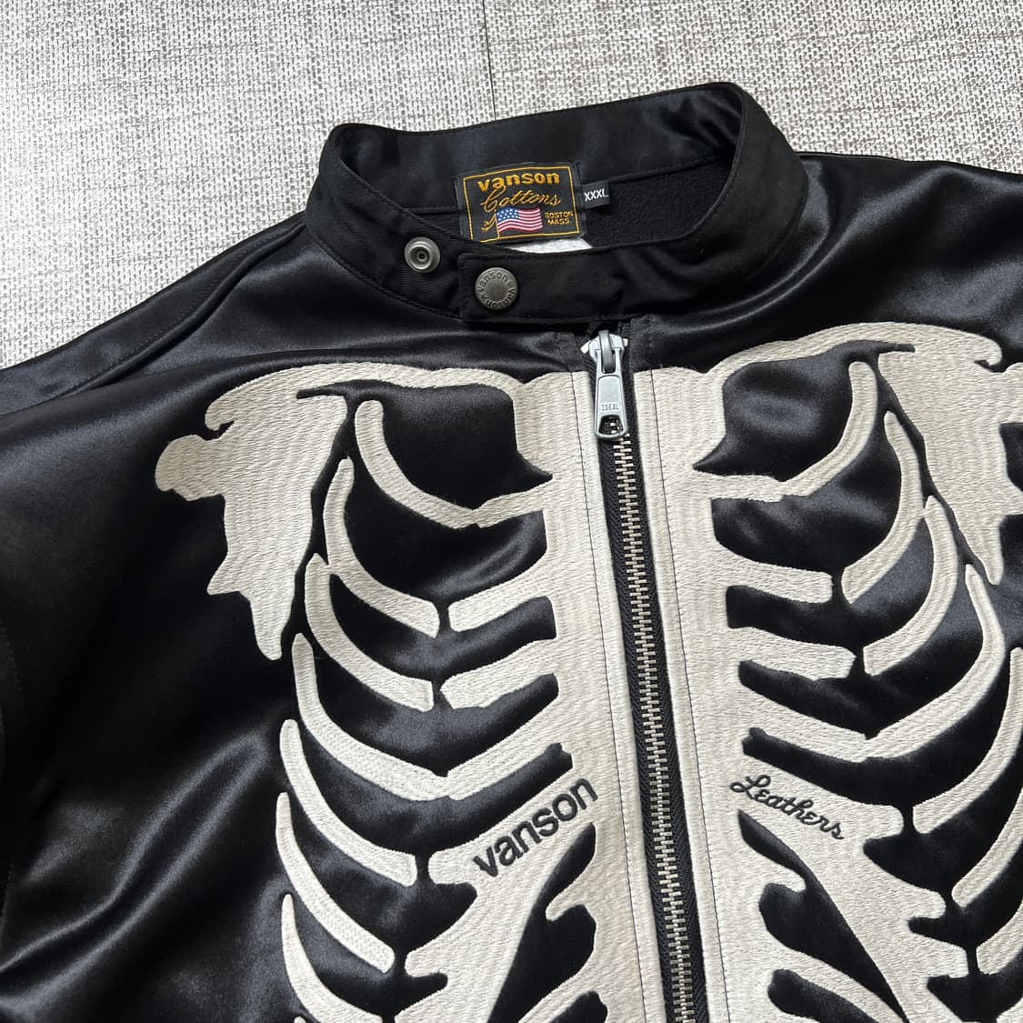 밴슨 본 라이더 자켓 XXXL 상품이미지4