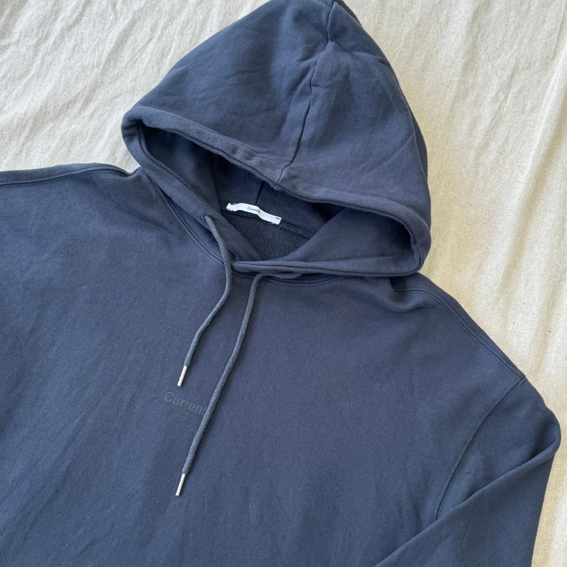 커렌트 차콜블루 후드 L 상품이미지2
