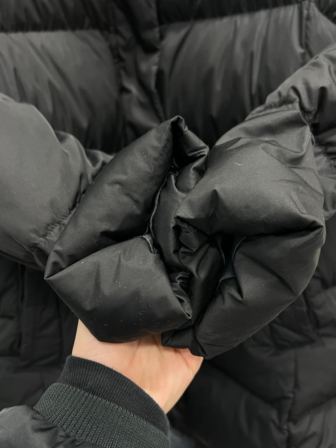 빈폴 우먼스 구스다운 패딩 자켓 블랙 상품이미지3