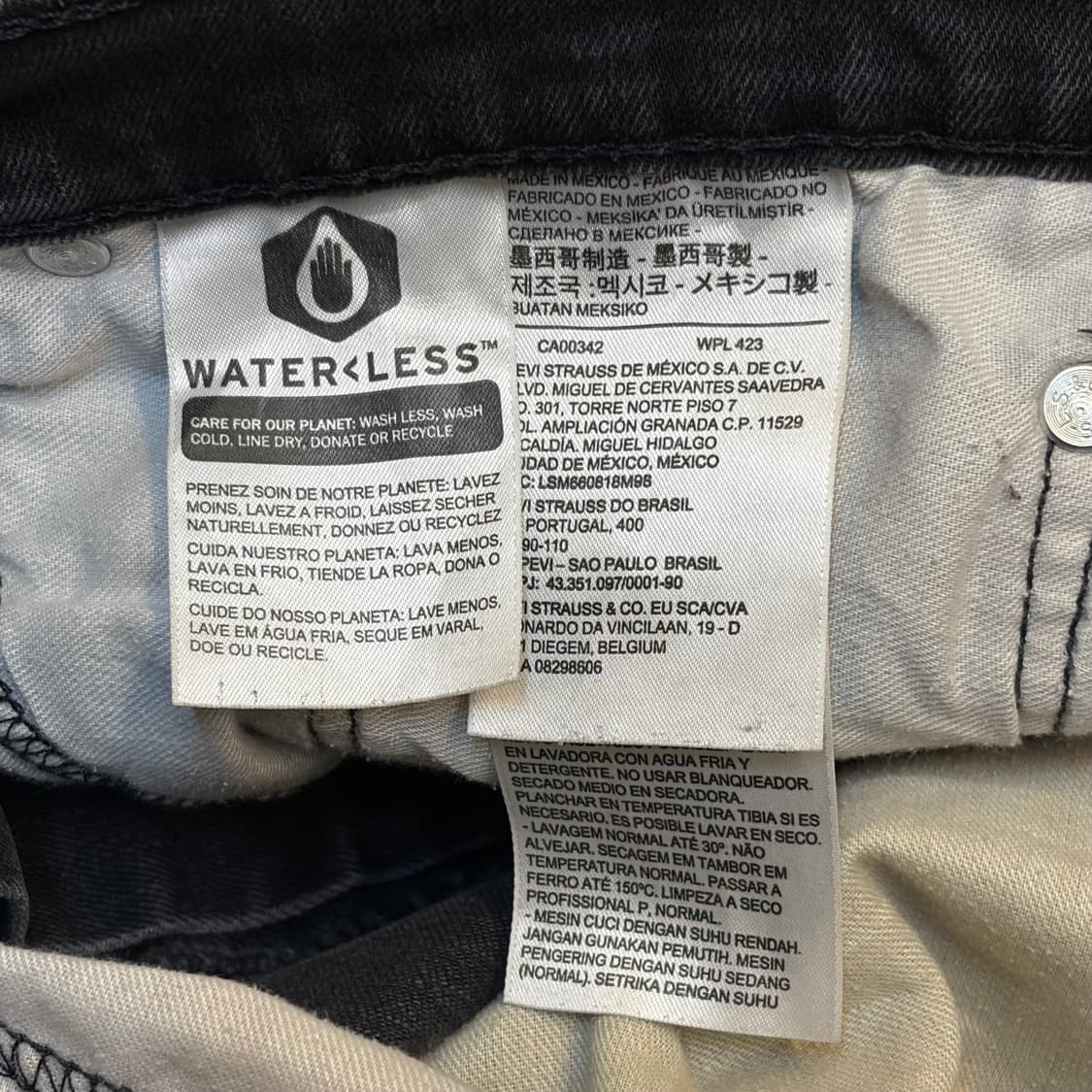 00s 미국 빈티지 리바이스 541 블랙진 청바지 상품이미지10