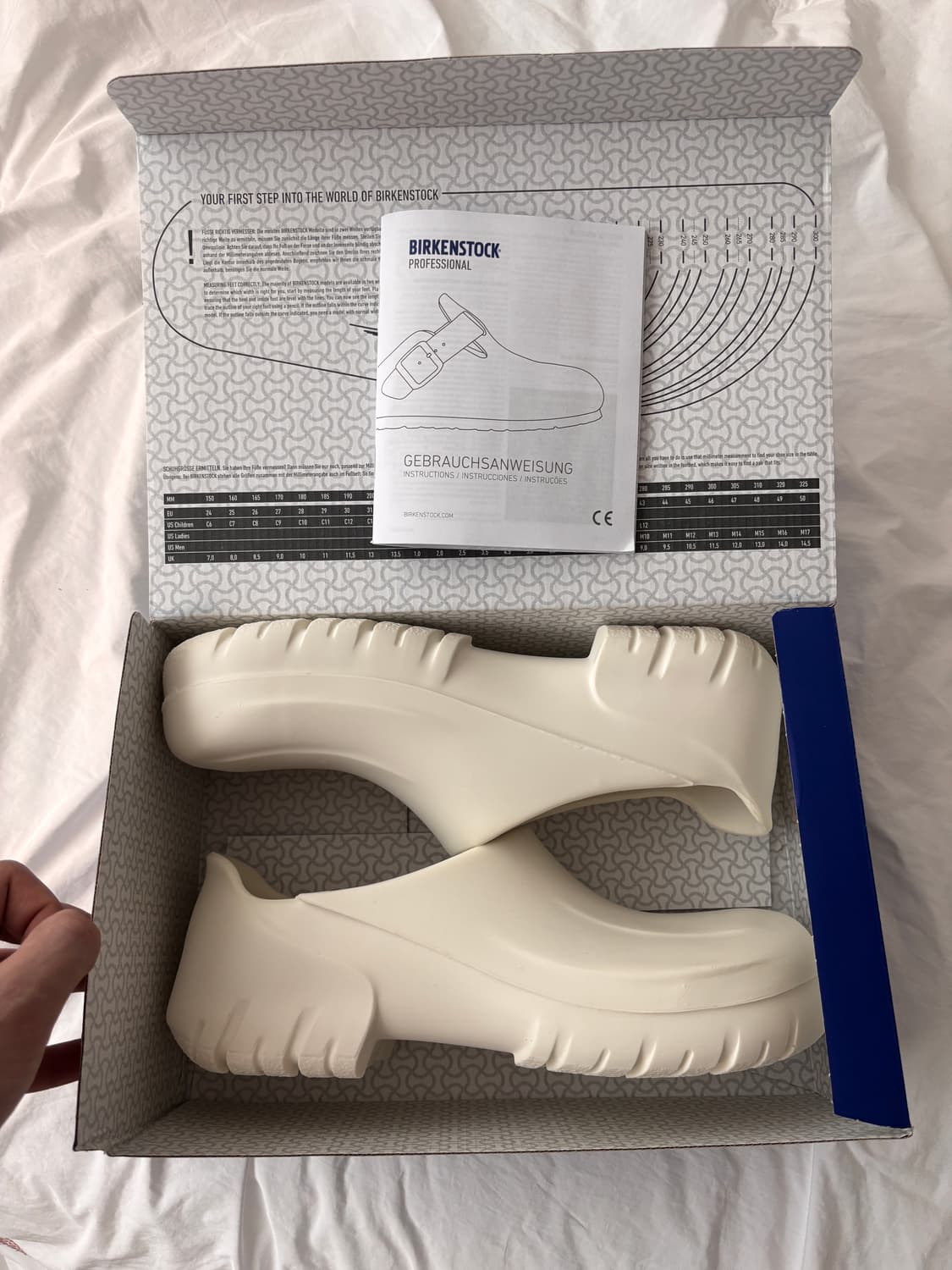 버켄스탁 A640 클로그 화이트 42 (270) 새상품 상품이미지1