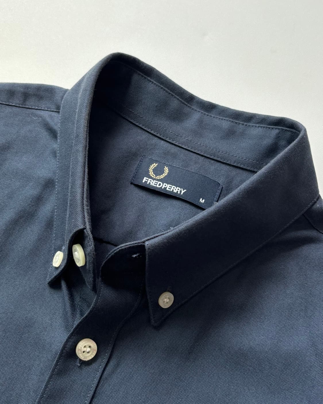 Fredperry 프레드페리 네이비 반팔 셔츠 상품이미지7