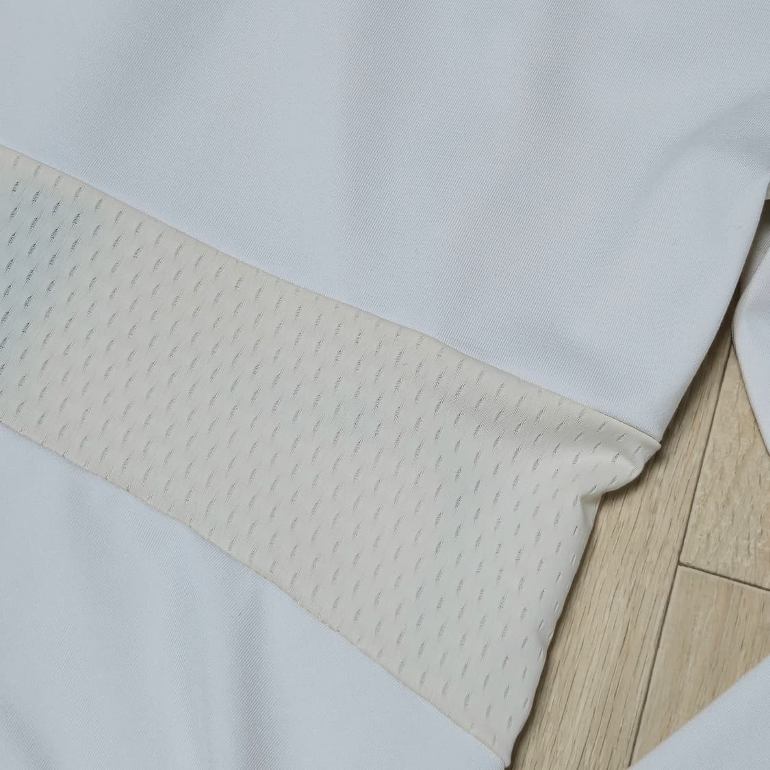 90) 데상트 아이보리 베이지 기능성 집업 자켓 져지 상품이미지8