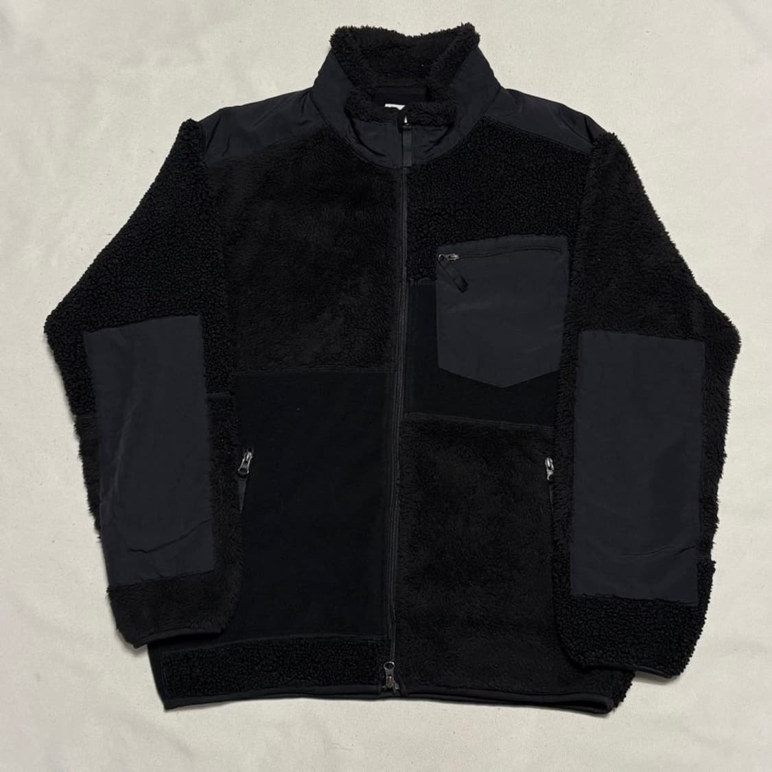 L 유니클로 X 엔지니어드 가먼츠 블랙 플리스 상품이미지2