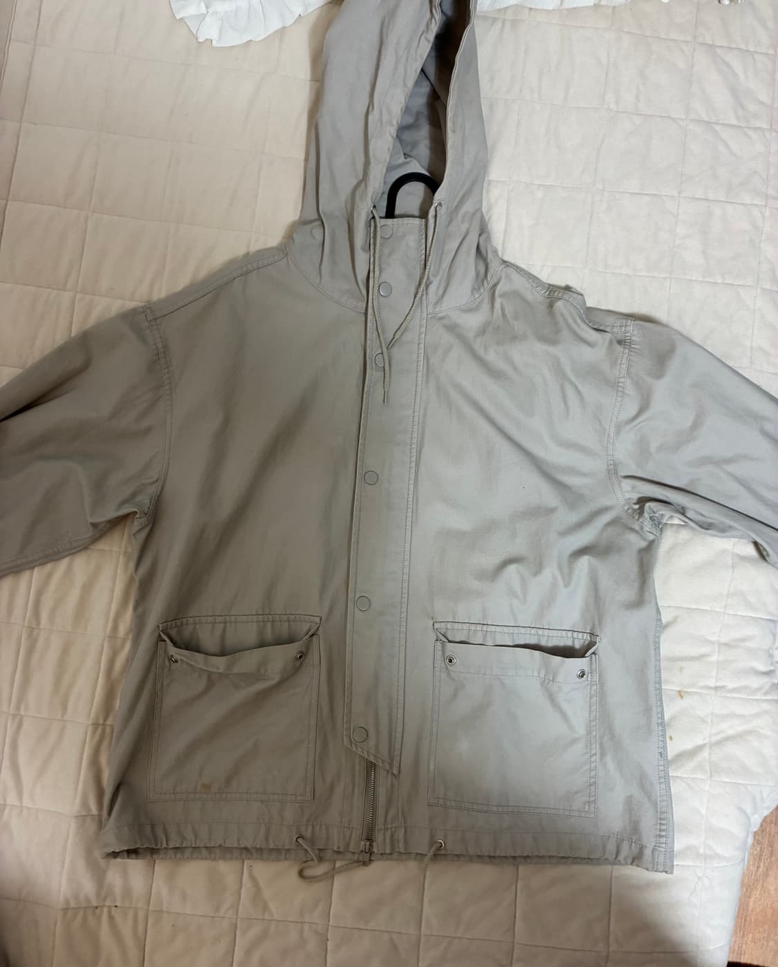 파르티멘토 밀리터리 코튼 후드 자켓 상품이미지1