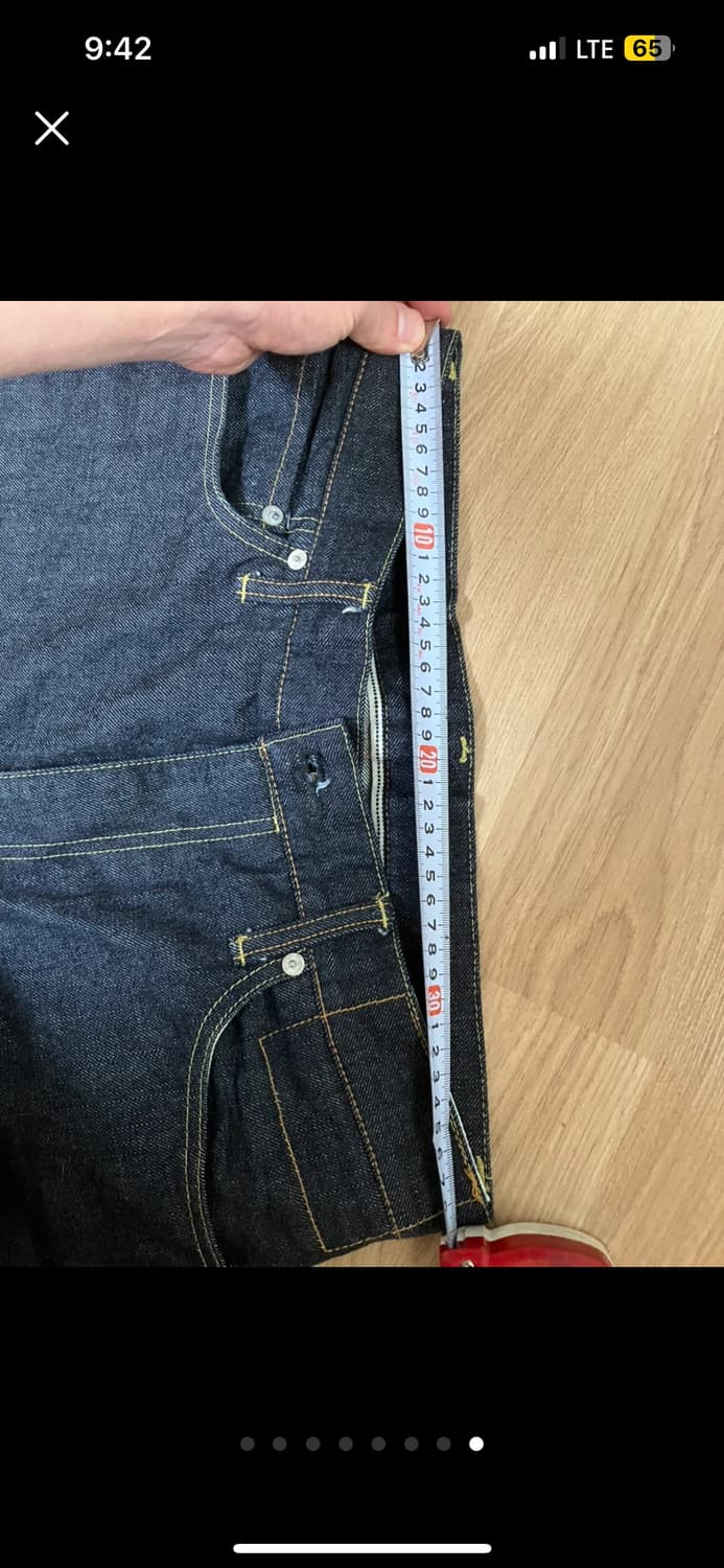 Visvim Social Sculpture 21 생지 데님 32/30 상품이미지3