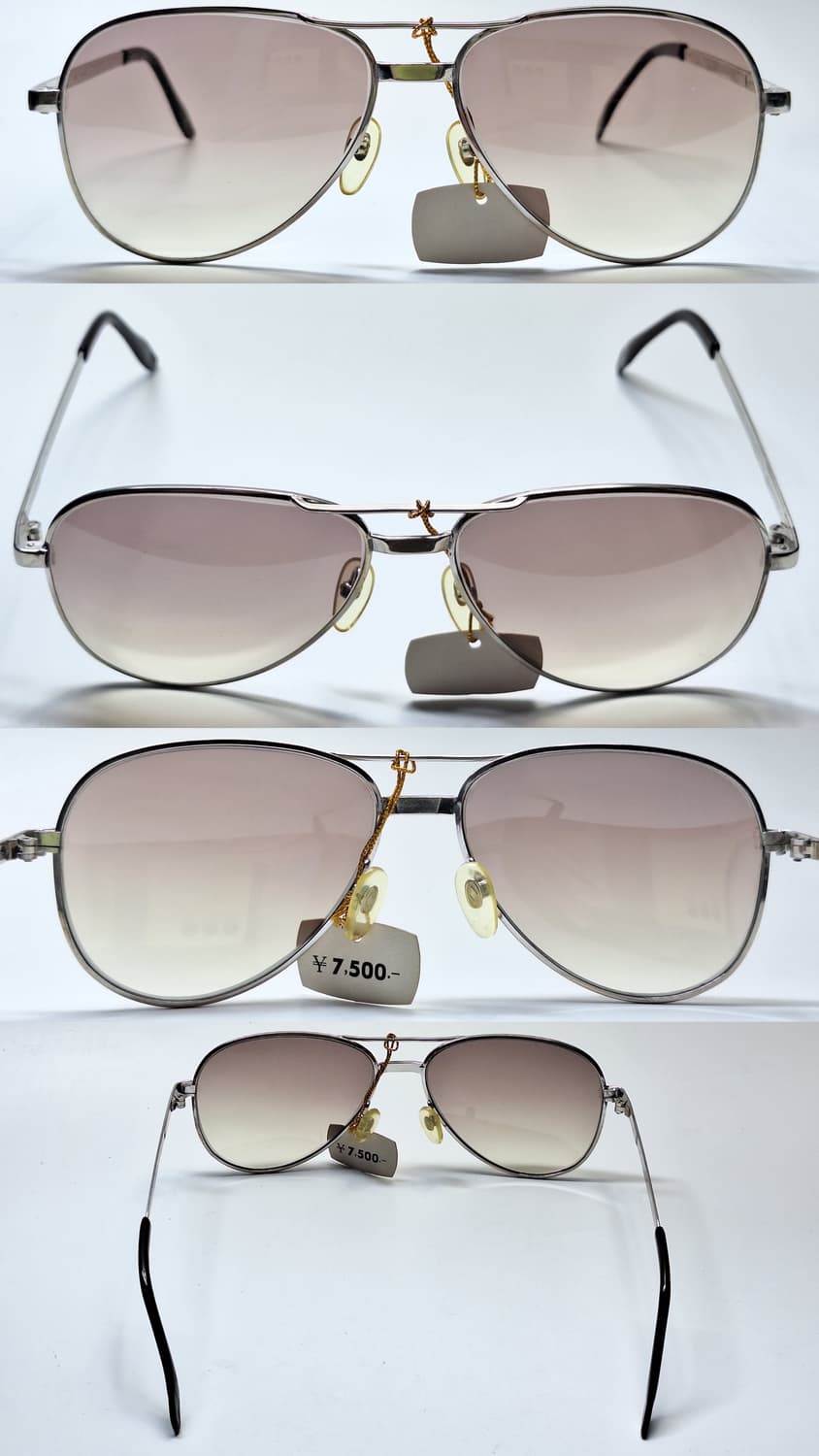 80s 일본제 빈티지 데드스톡 미사용/GP 4602 투브릿지 선글라스 상품이미지3