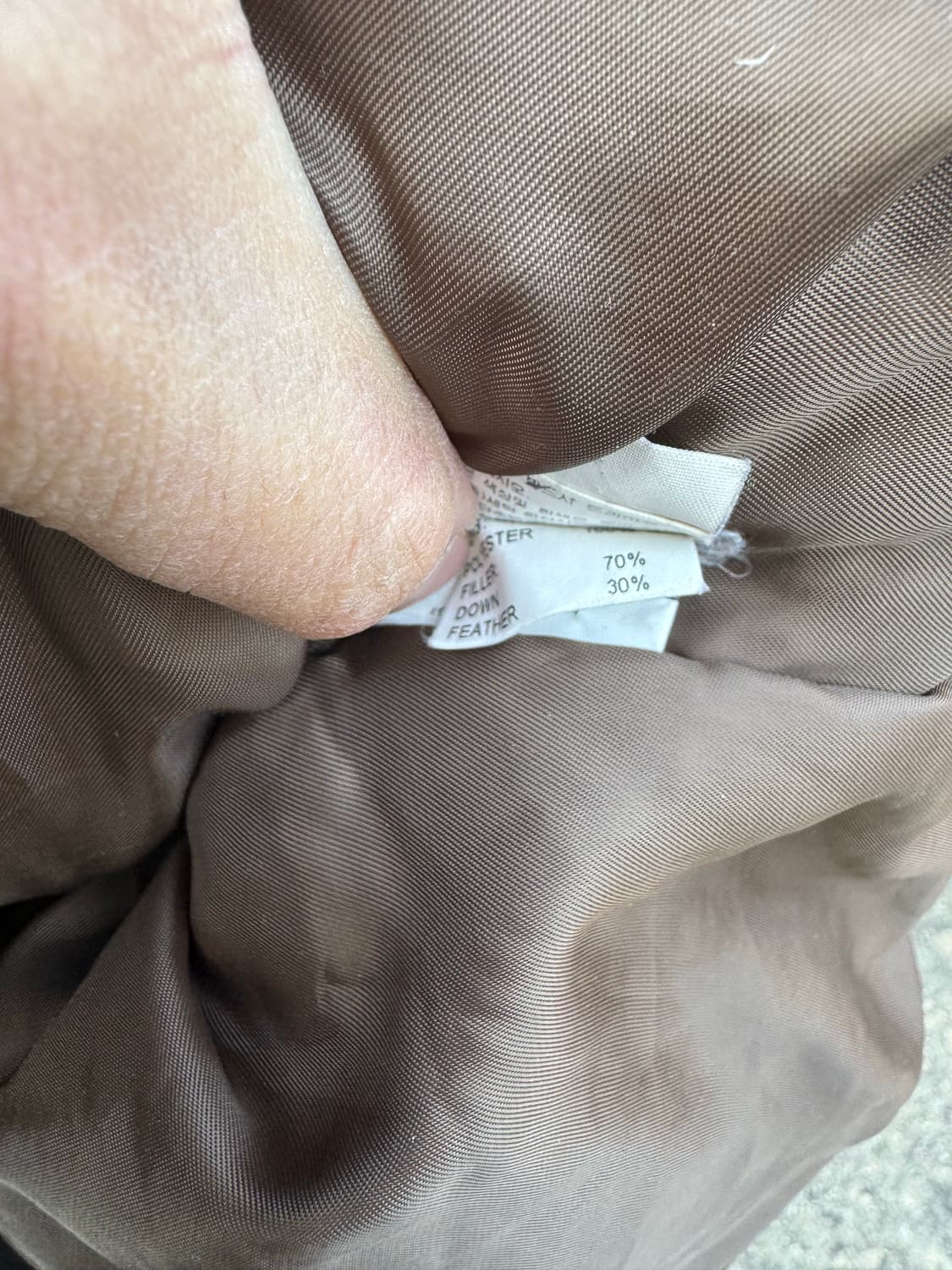 Thursday island n-3b 스타일 다운 파카 상품이미지7