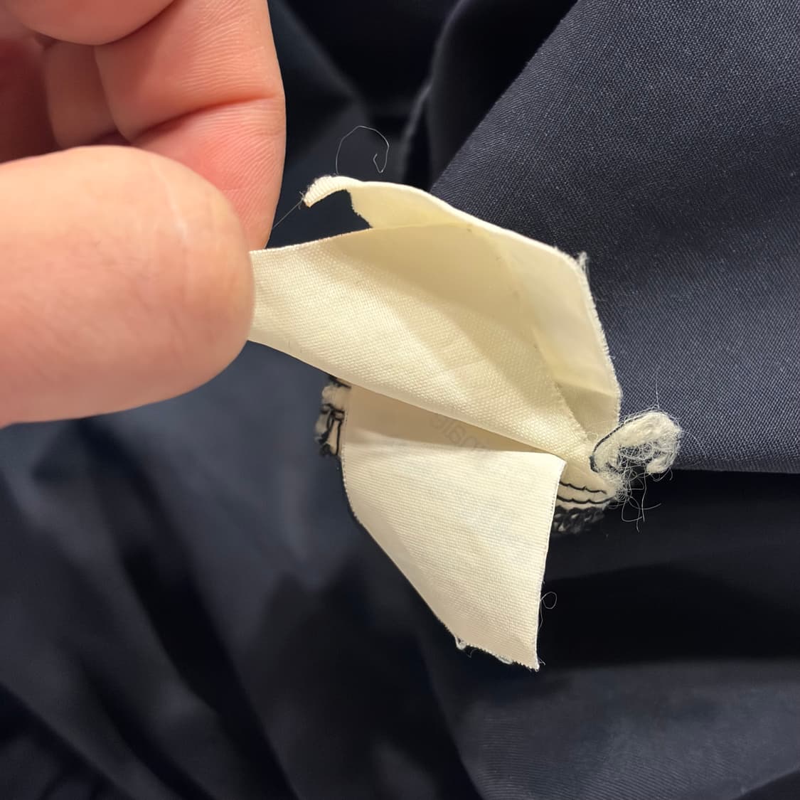 [105] 엘레쎄 올드스쿨 네이비 바람막이 점퍼 B619 상품이미지7