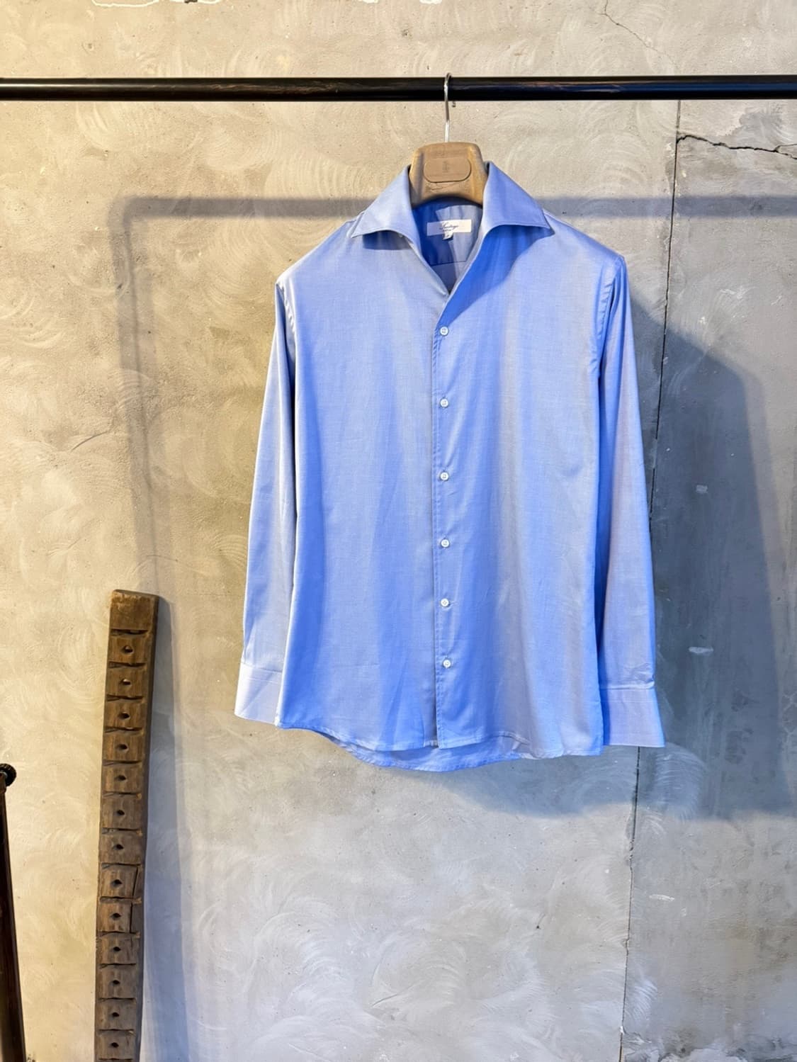 비스포크 오픈칼라넥 셔츠 남성100 상품이미지10