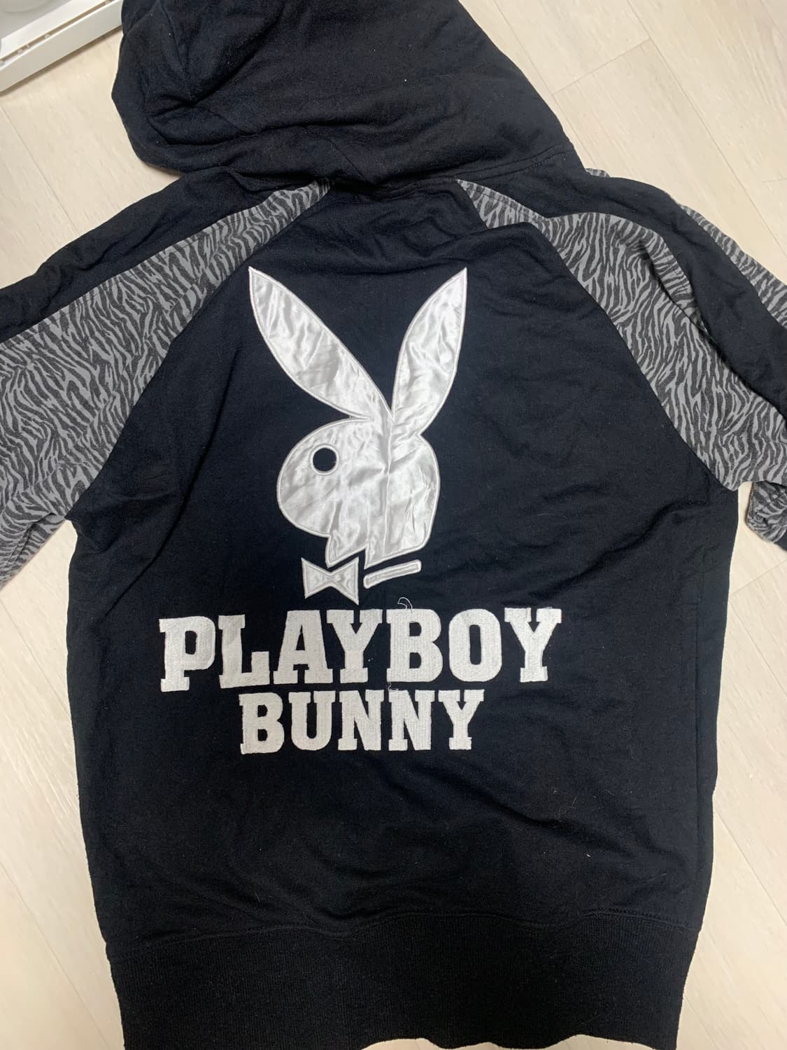 플레이보이 버니 반팔 후드집업 빈티지 상품이미지2