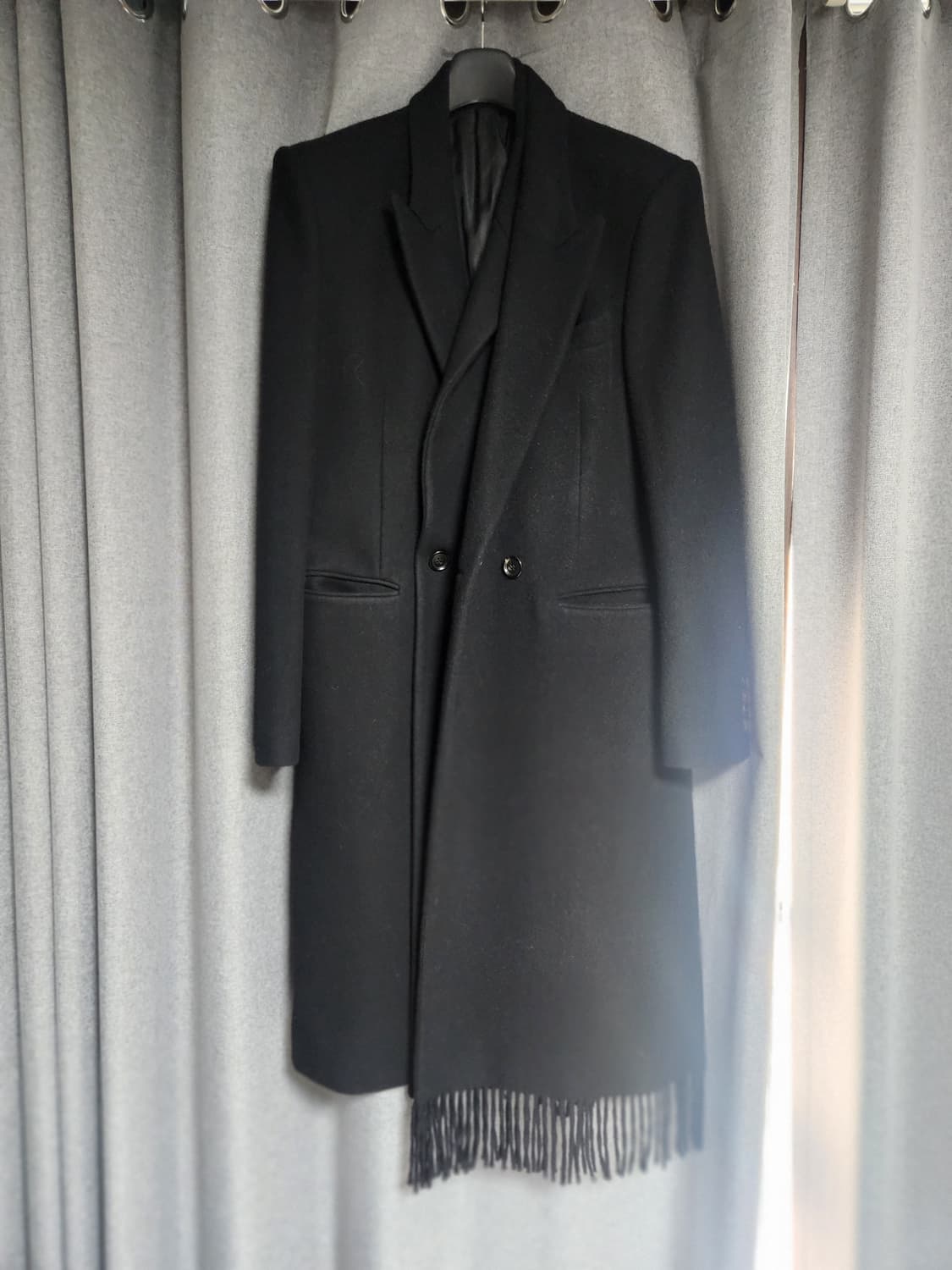 준지 컬렉션 반반 코트 팝니다 우영미 타임옴므 솔리드옴므 상품이미지3