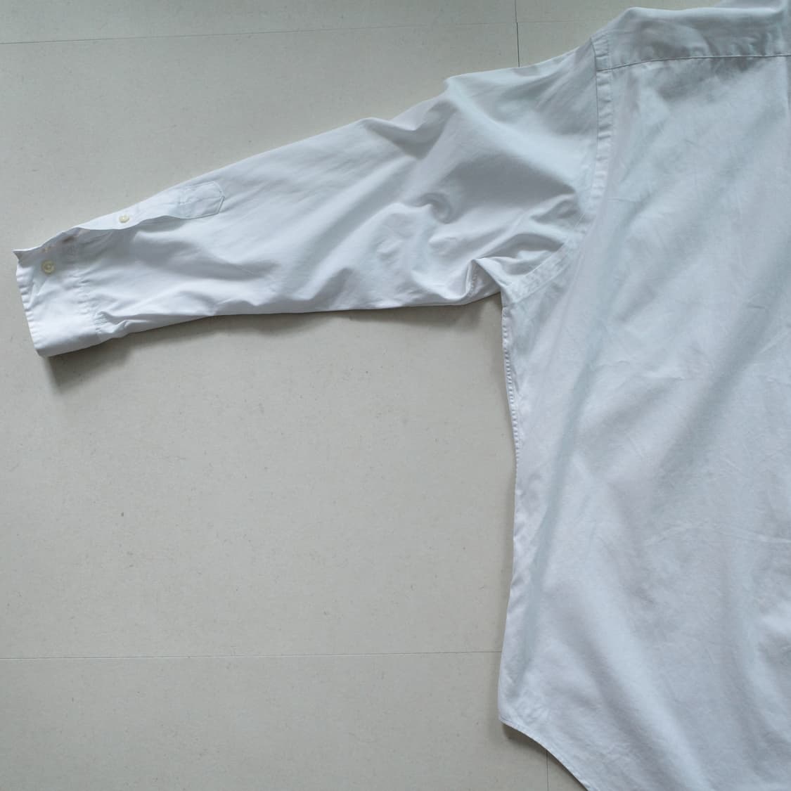 폴로 랄프로렌 클래식핏 화이트 옥스퍼드 버튼다운 셔츠(XL) 상품이미지8