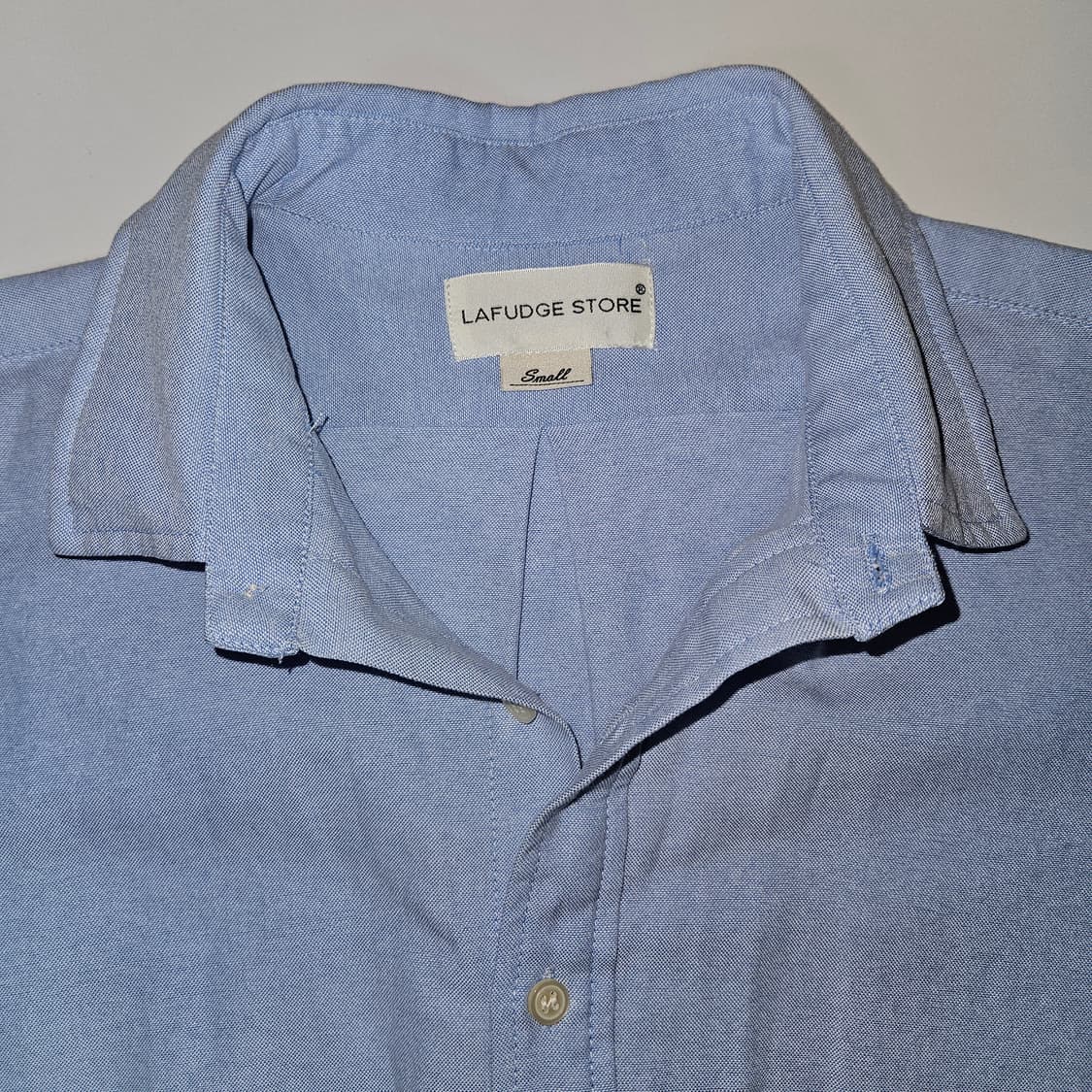 라퍼지스토어 시티보이 빅오버 옥스포드 반팔 셔츠 S 상품이미지3