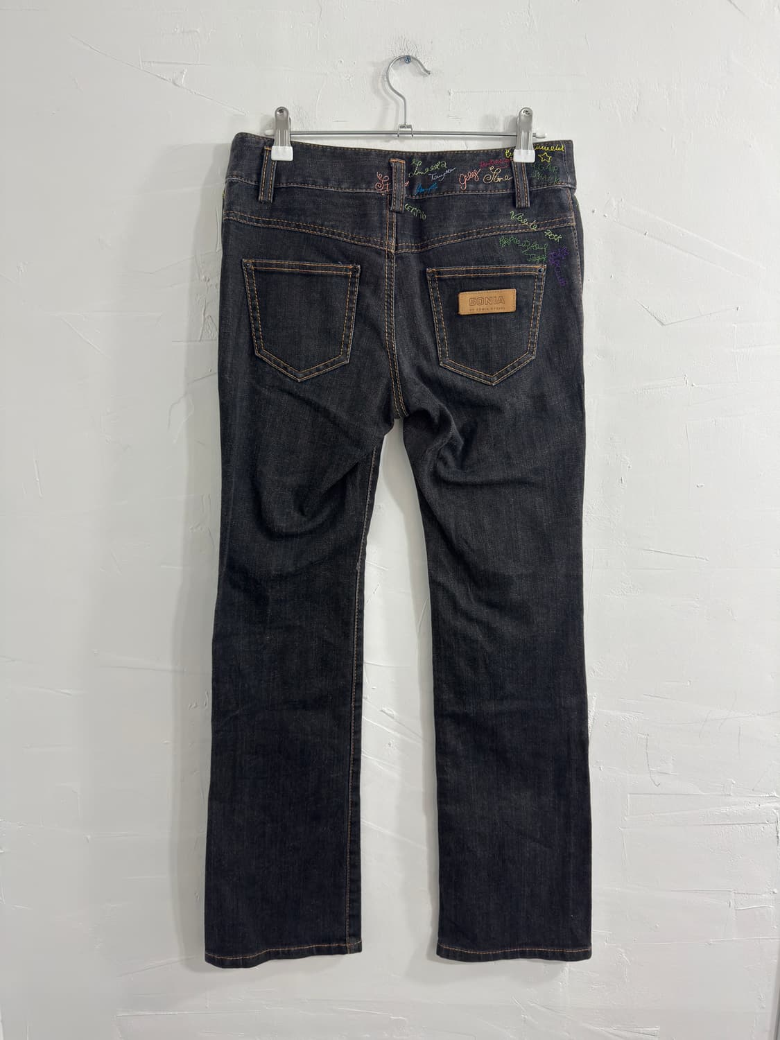 sonia rykiel punk needlework denim pants 상품이미지5