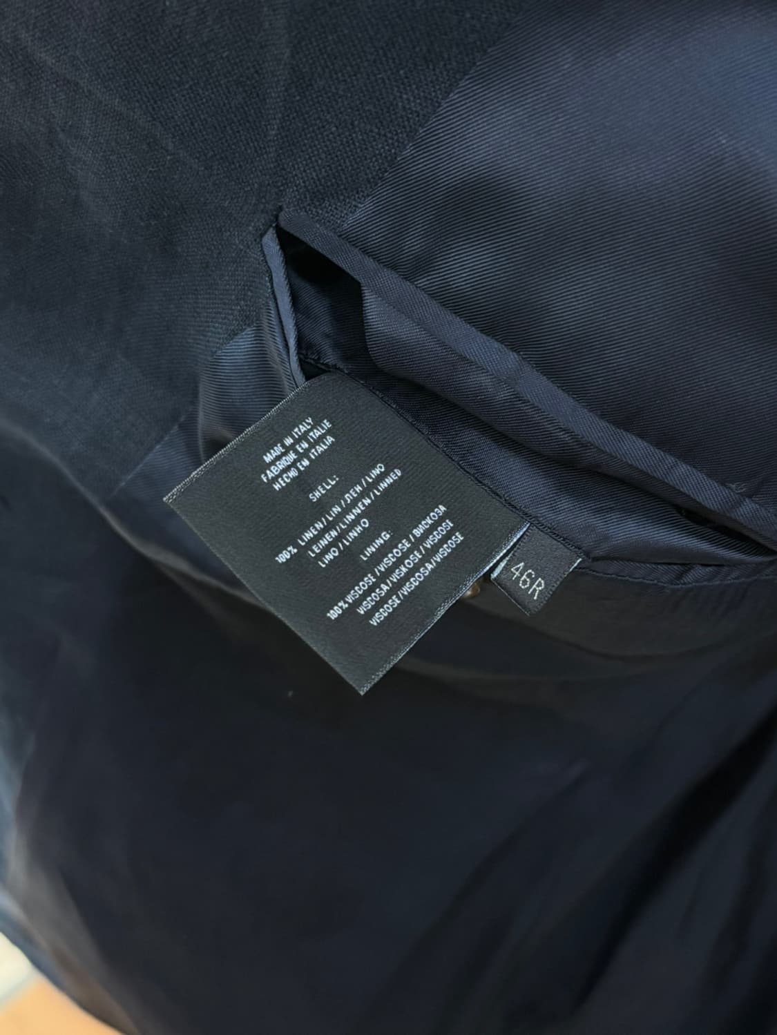 폴로 랄프로렌 블랙 라벨 린넨 블레이져 자켓 상품이미지7