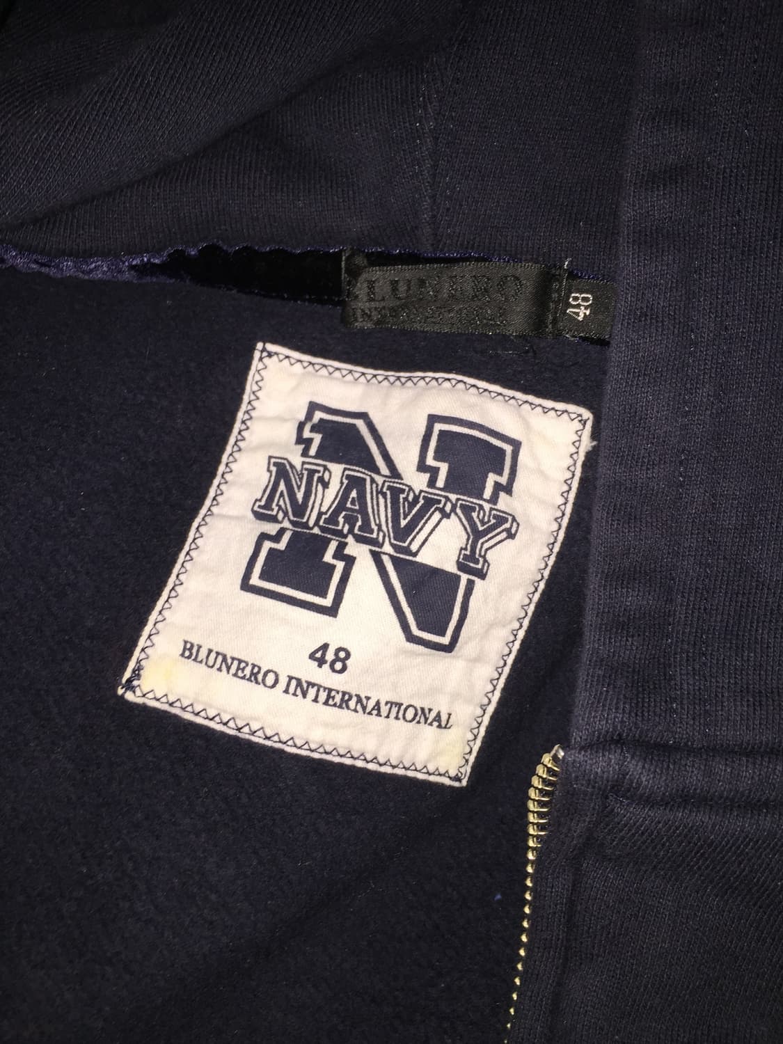 일본빈티지 NAVY 성조기 후드집업 오네갸루 y2k 빅시 갸루 니혼진 상품이미지6