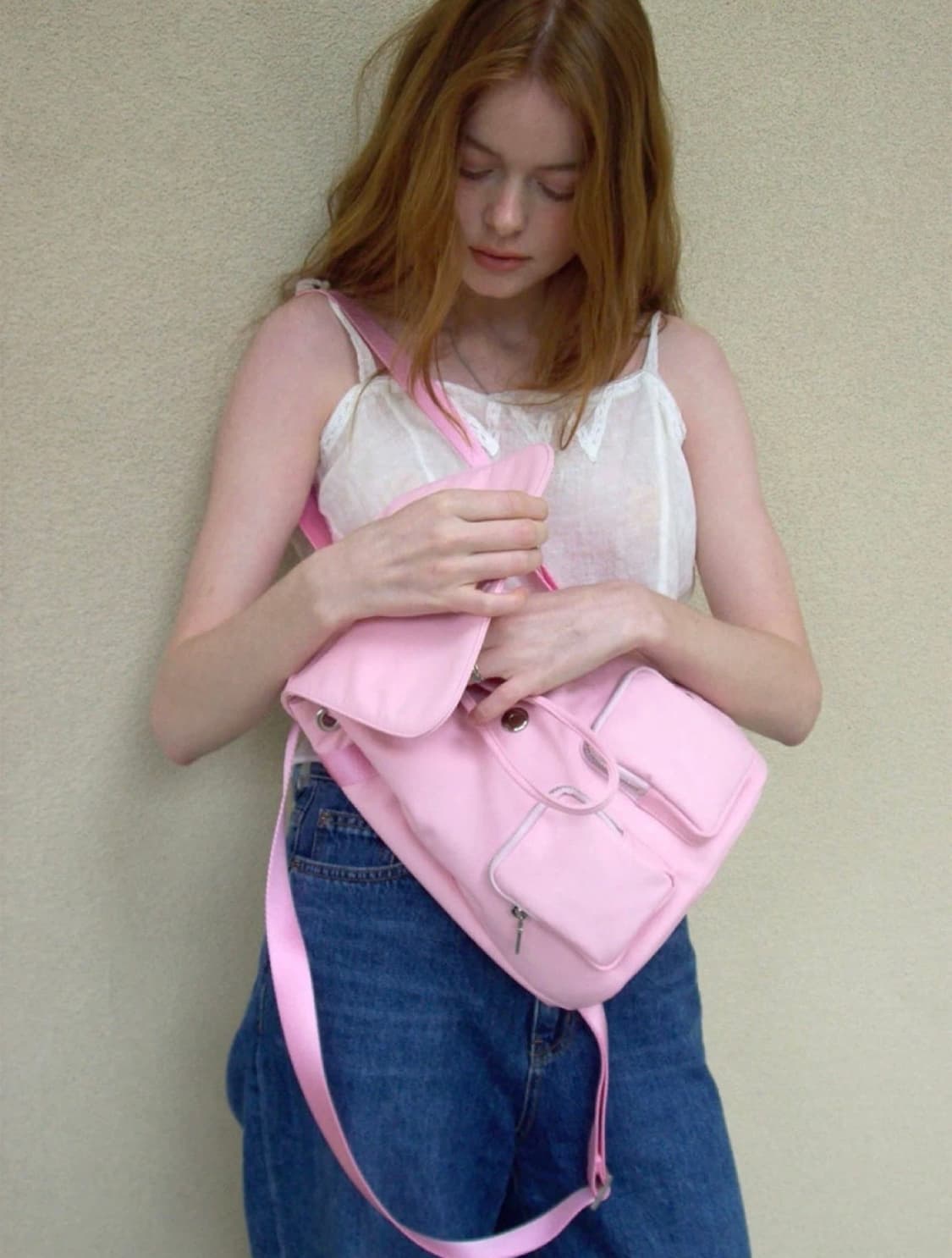 미닛뮤트 클로백팩 베이비핑크 상품이미지2