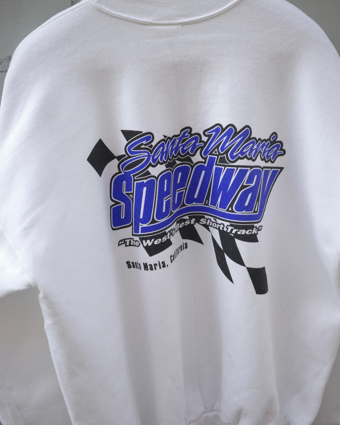 빈티지 캘리포니아 산타 마리아 스피드웨이 스웻셔츠 상품이미지5