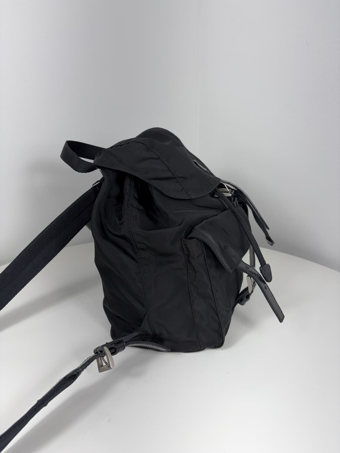 프라다 나일론 투포켓 스몰 백팩 상품이미지4